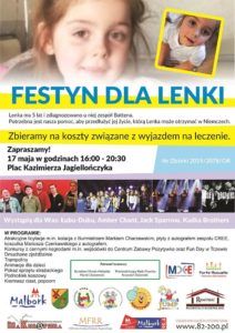 Festyn na rzecz 5-letniej Lenki