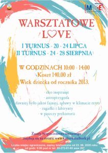 WARSZTATOWE LOVE @ CKiE Szkoła Łacińska