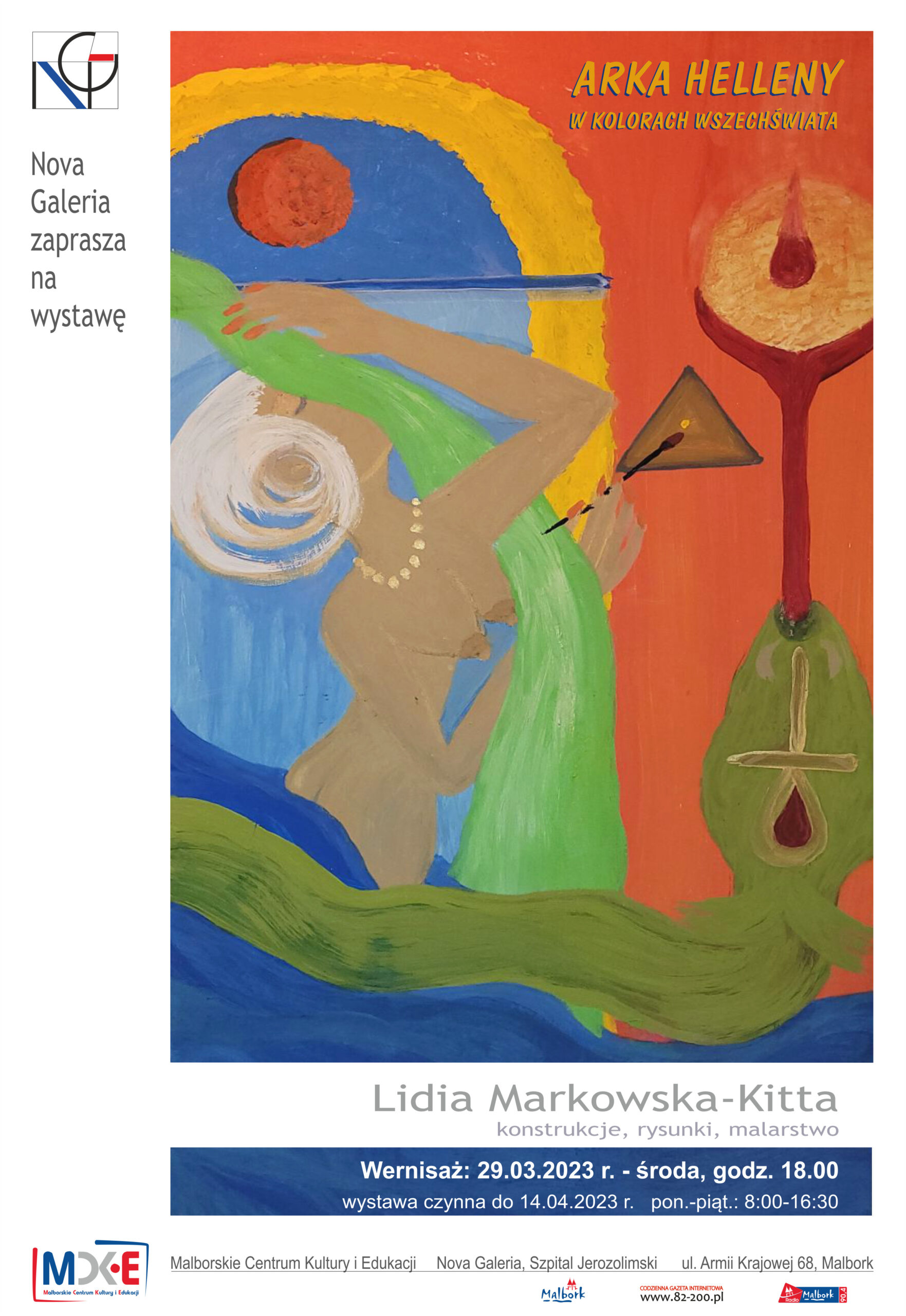 Konstrukcje, rysunki, malarstwo Lidia Markowska-Kitta