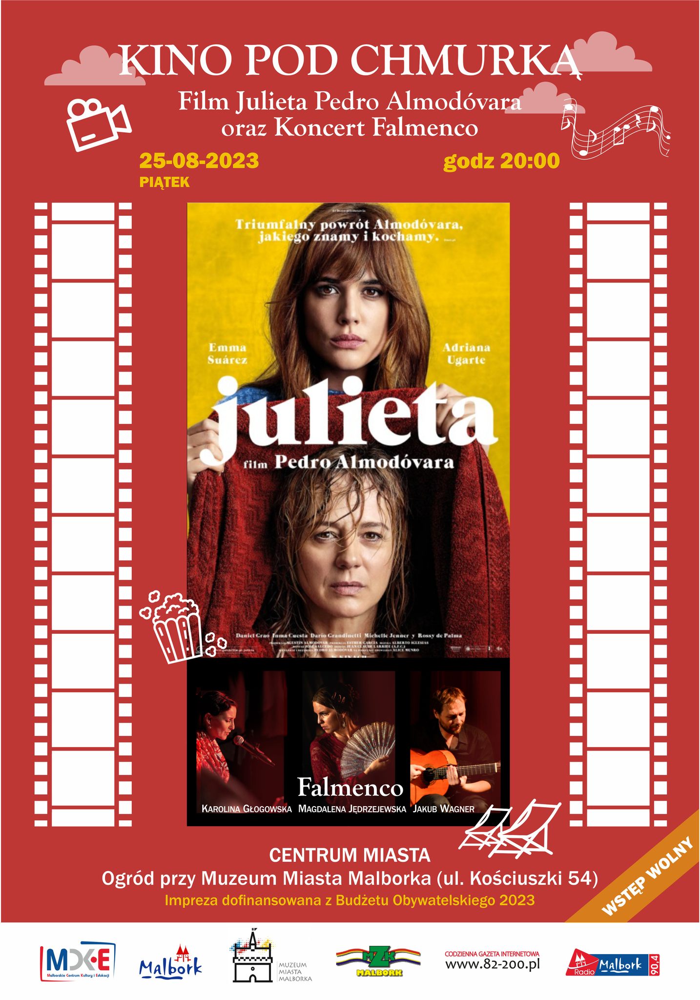 Koncert muzyki flamenco oraz film „Julieta” Pedro Almodóvara